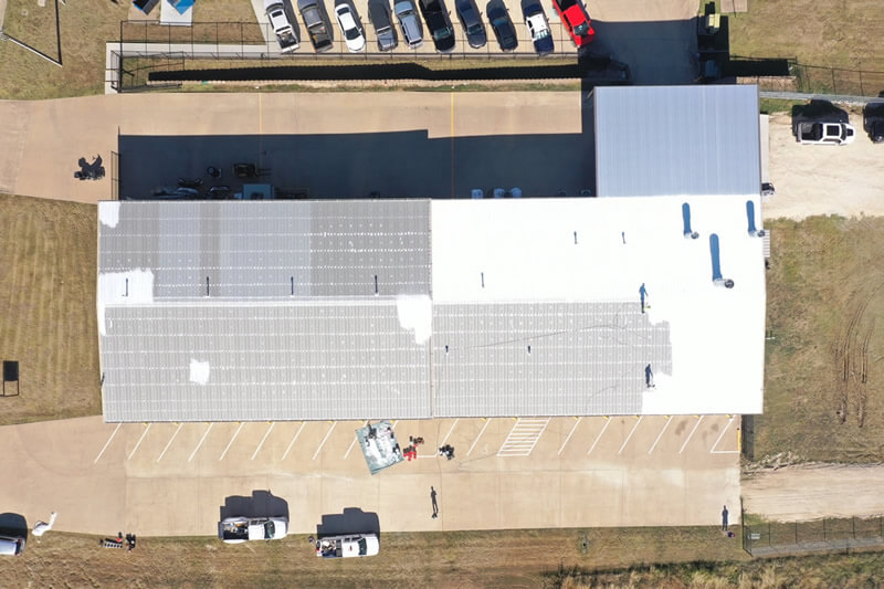 Commercial Roof Coating Dallas Texas